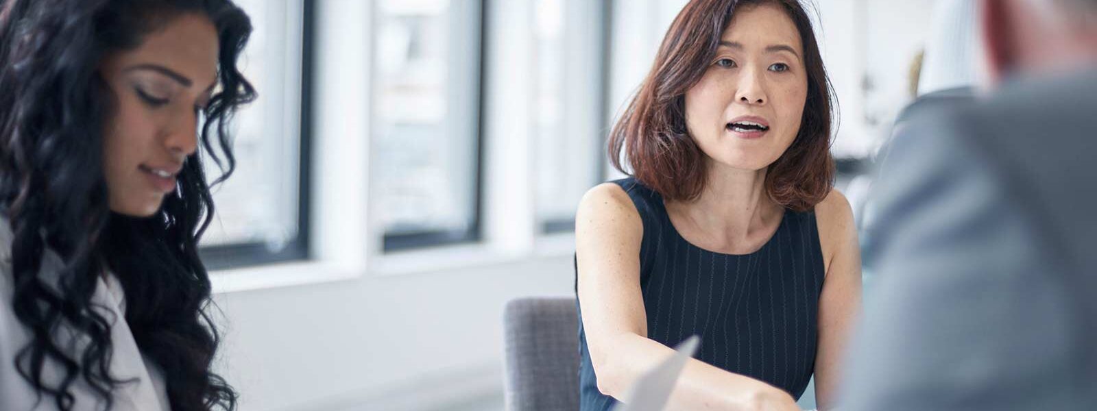 asian women with business acumen skills